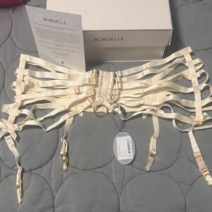 Bordelle webbed suspender NWT